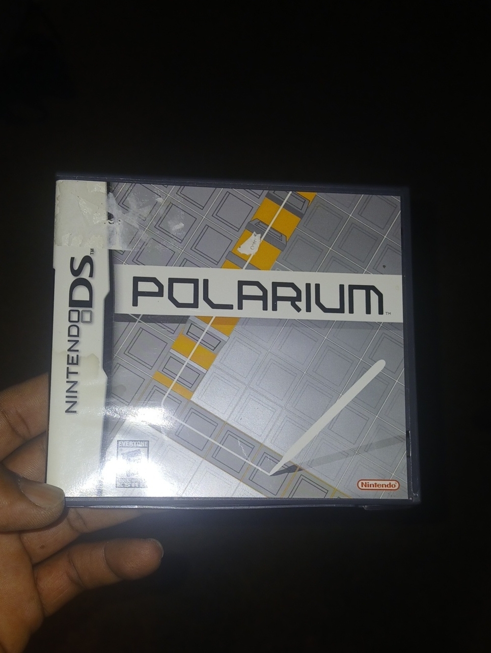 Nintendo DS Polarium (Gray & Yellow) - Nintendo DS Puzzle Game